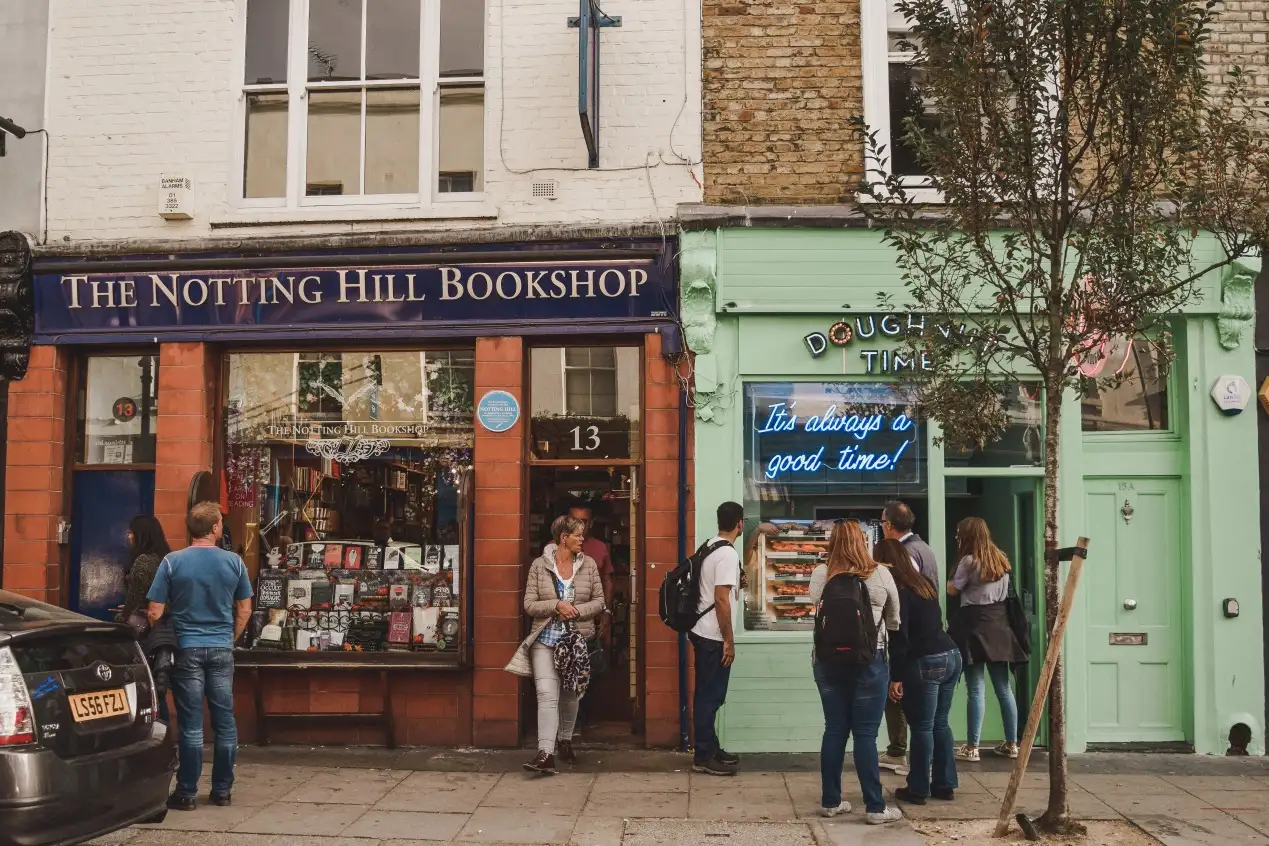 Downtown London bookshops