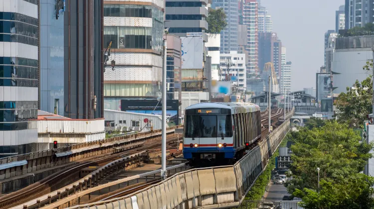 Bangkok BTS Map