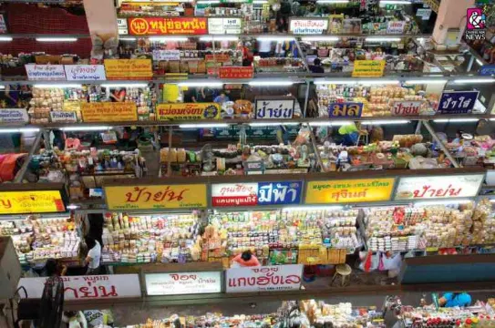 ร้านค้าภายในตลาดวโรรส จ.เชียงใหม่ (แหล่งที่มาของภาพ: Chiang Mai News)