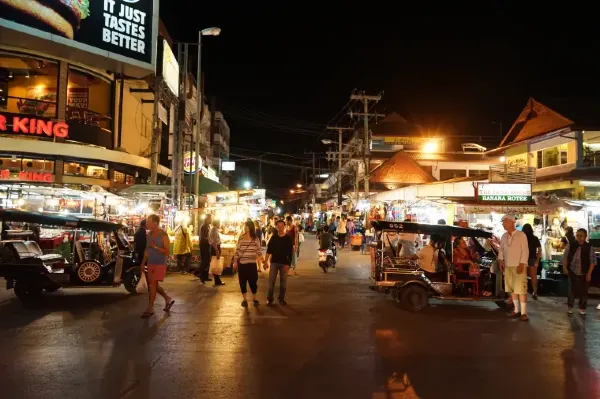 Chiang Mai Night Bazaar.