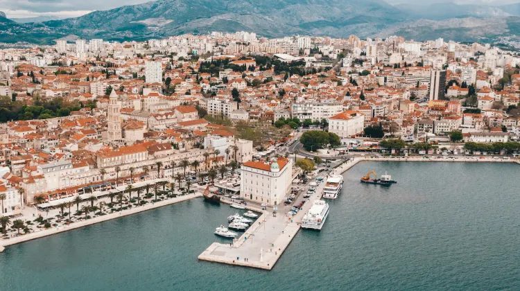 Aerial view of Split, Source: Photo by Spencer Davis on Unsplash