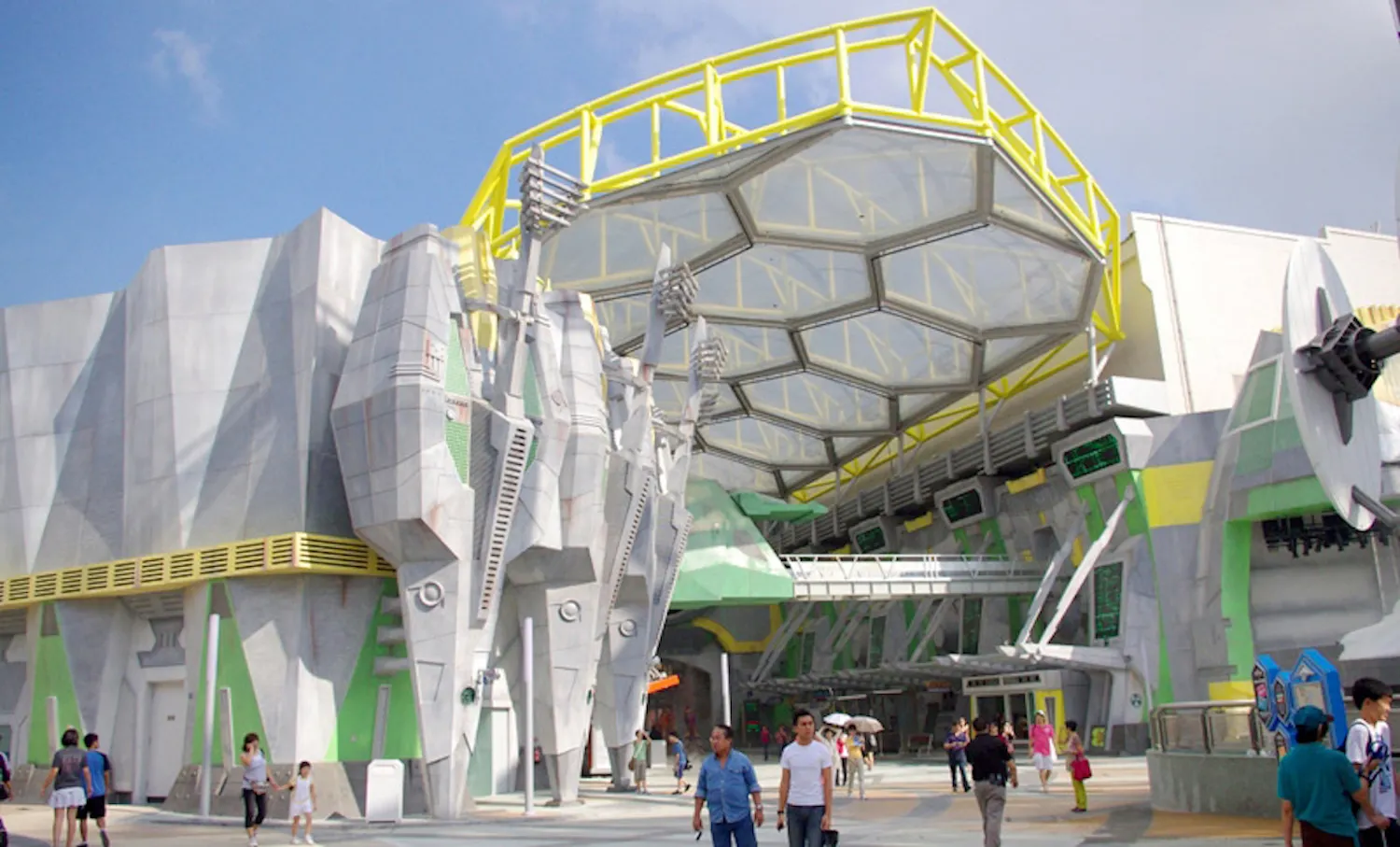 Universal Studios Singapore Map Sci-Fi City