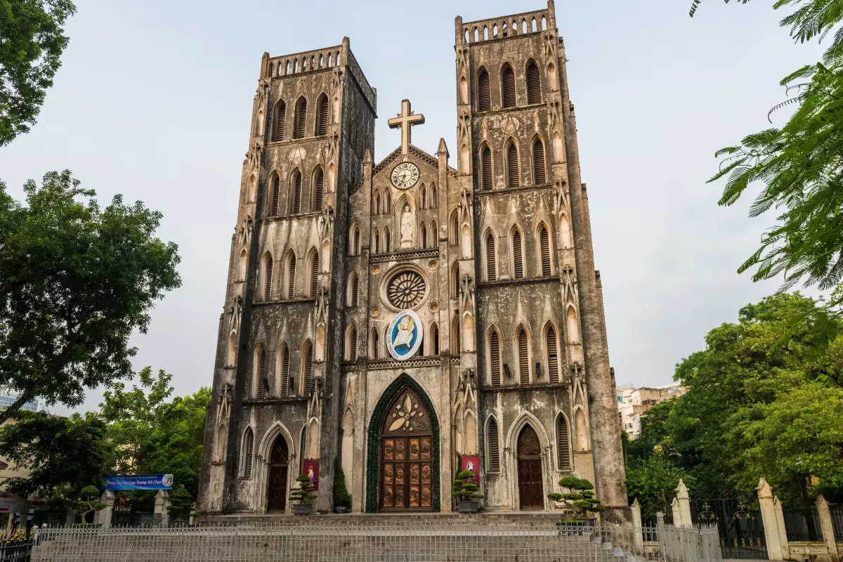 越南河內老城區的聖若瑟主教座堂