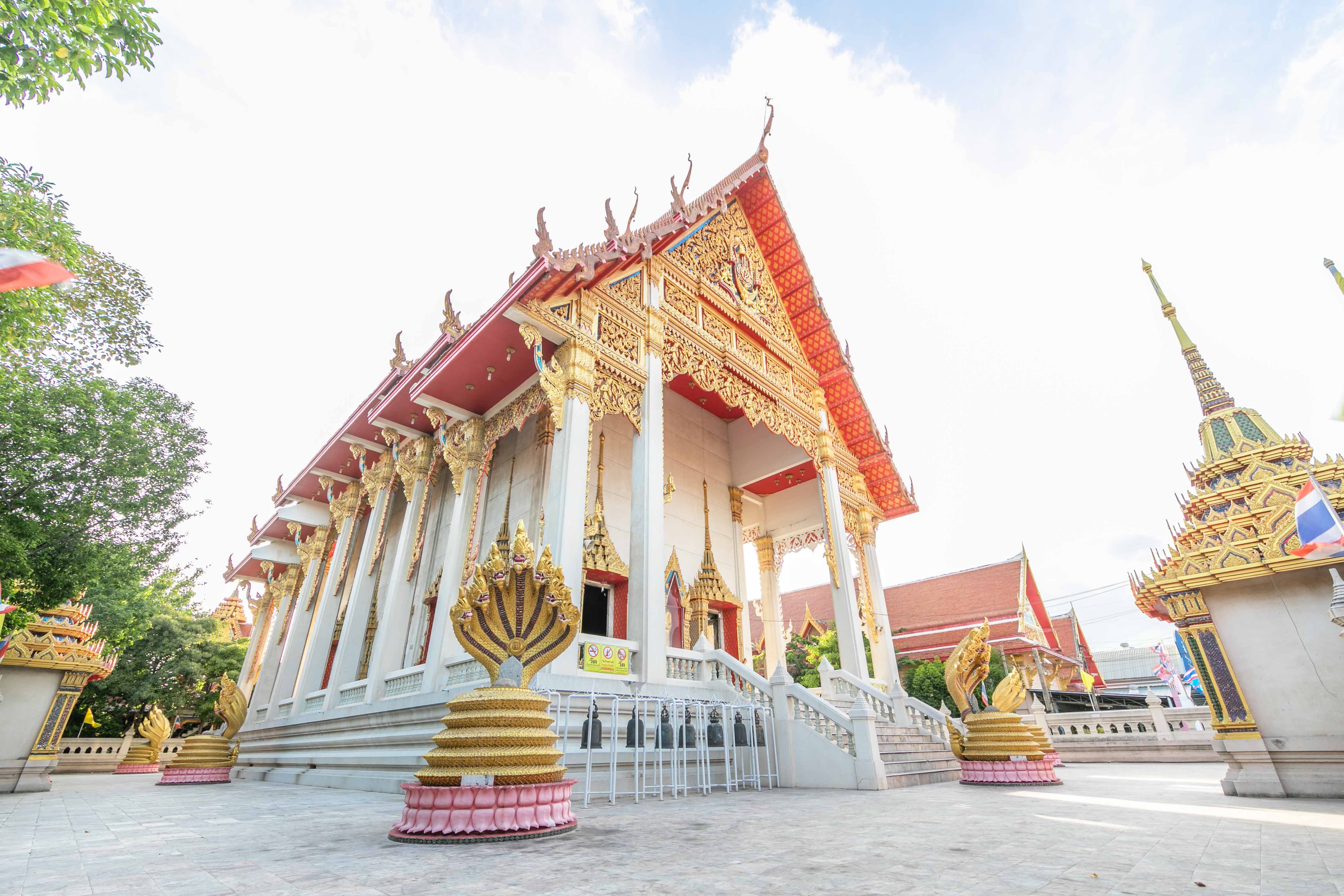 วัดอ้อมน้อย - อ.กระทุ่มแบน จ.สมุทรสาคร (ที่มา: ศูนย์มานุษยวิทยาสิริธร)