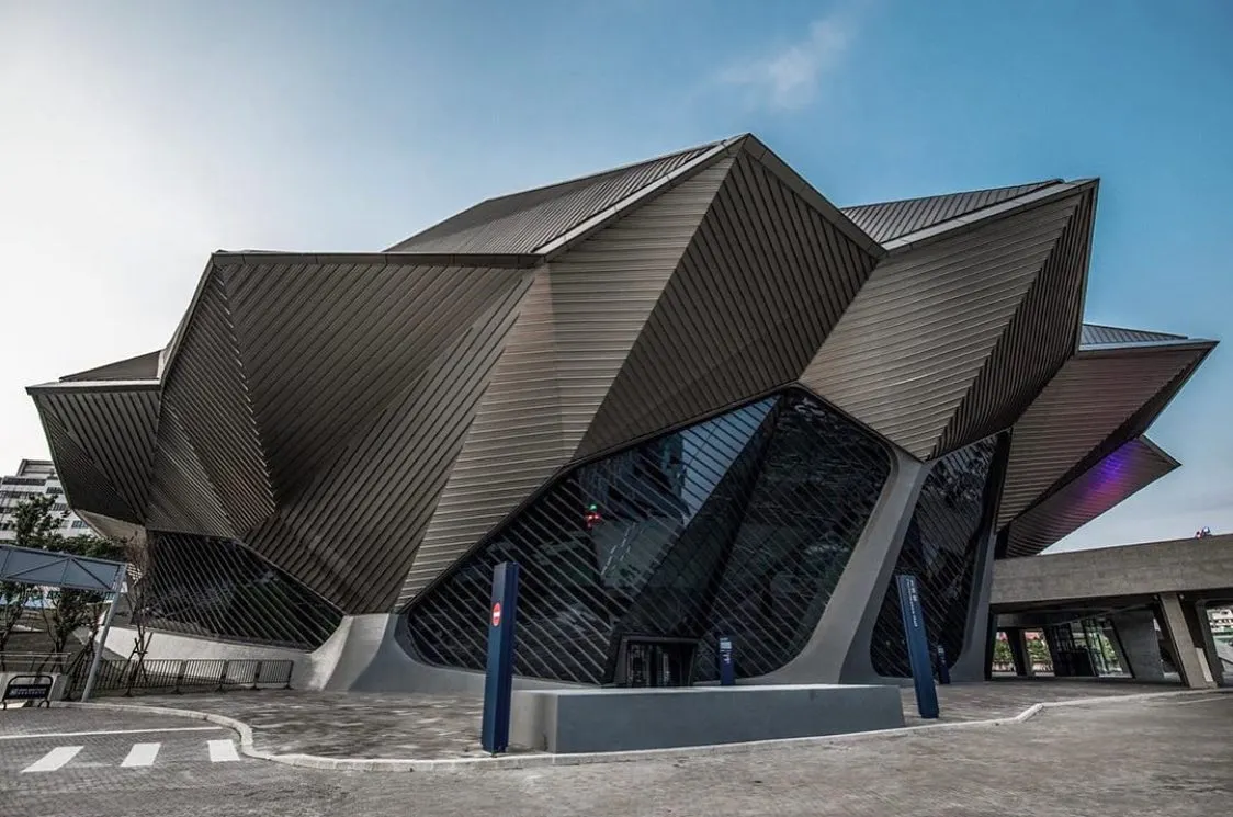 臺北忠孝東路附近的臺北流行音樂中心