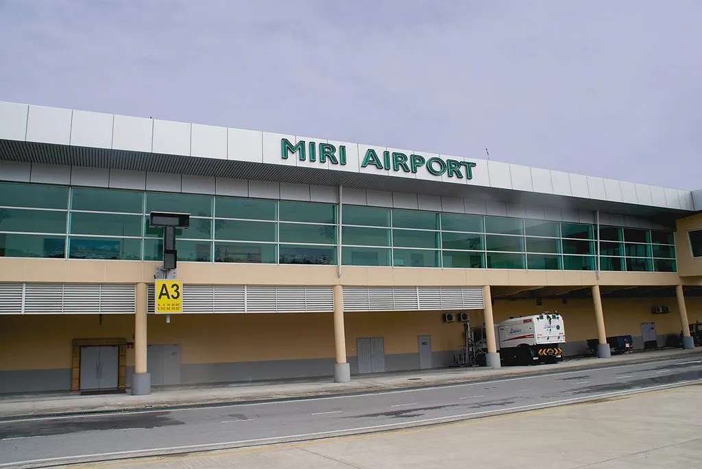 Miri Airport. Source: Photo by B509 / Wikipedia.
