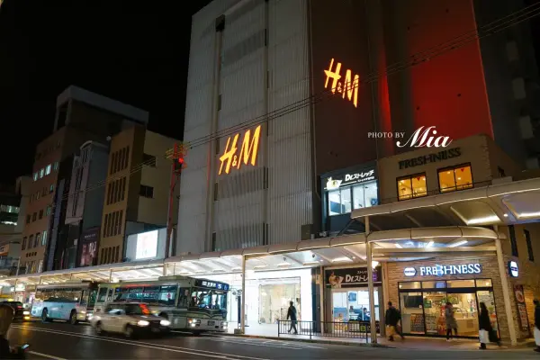 京都四條河原町夜景。