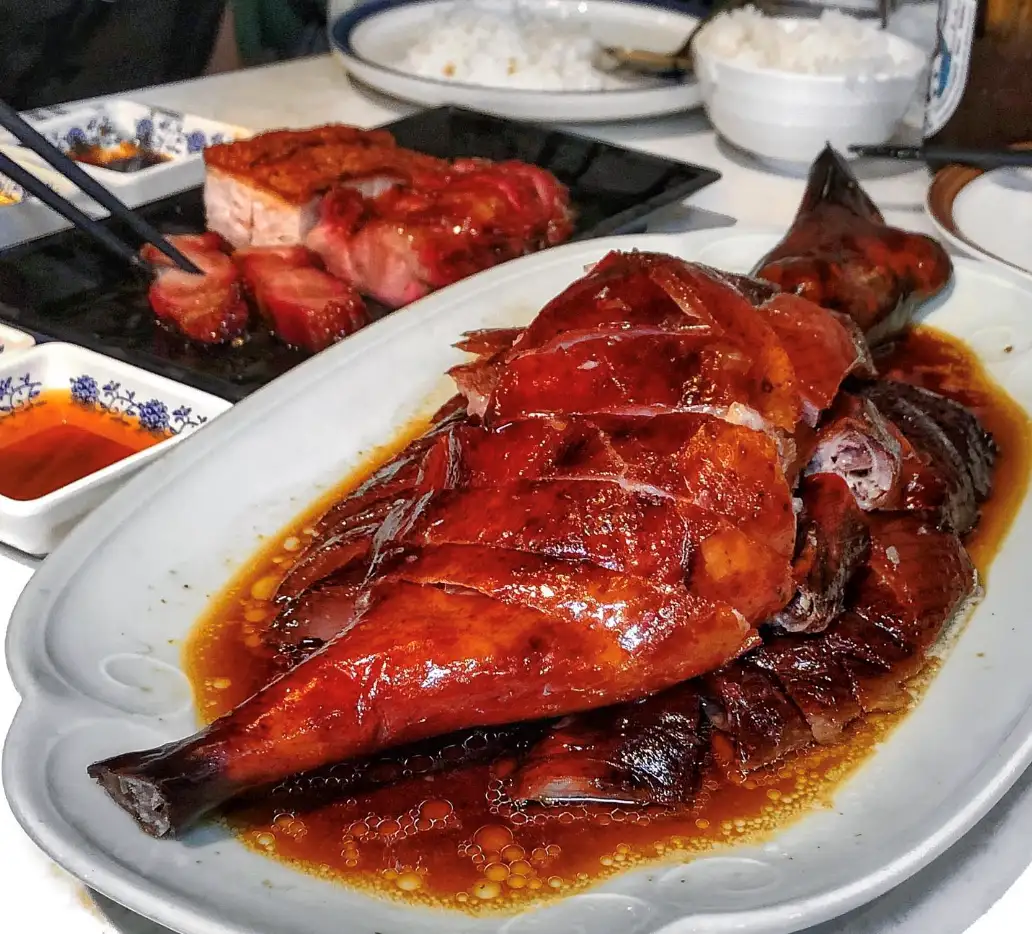 色澤吸引的炭燒鵝脾，令人食指大動（Photo source: littlemsfoodie @instagram）