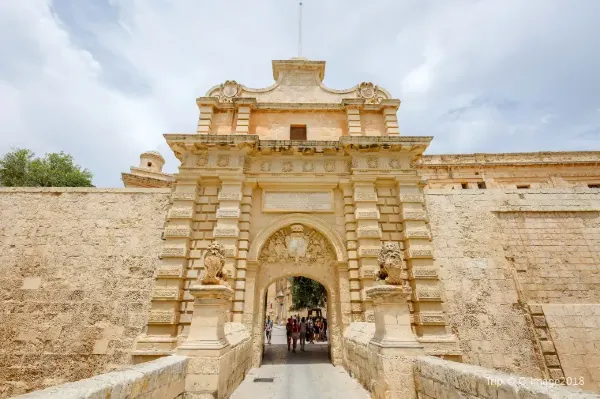 Mdina Gate, Malta