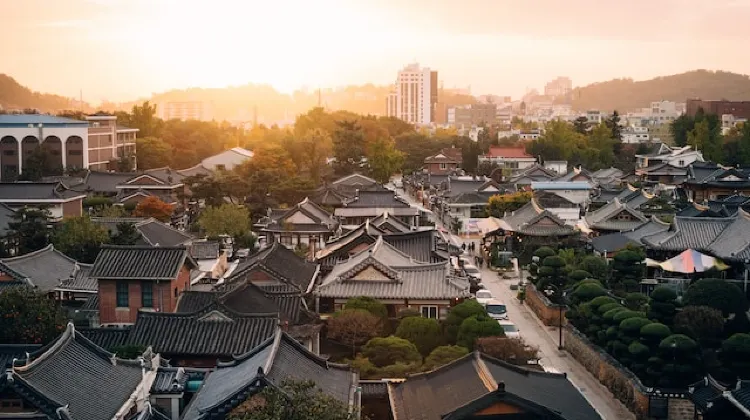 韓國傳統民居  圖片來源：unsplash