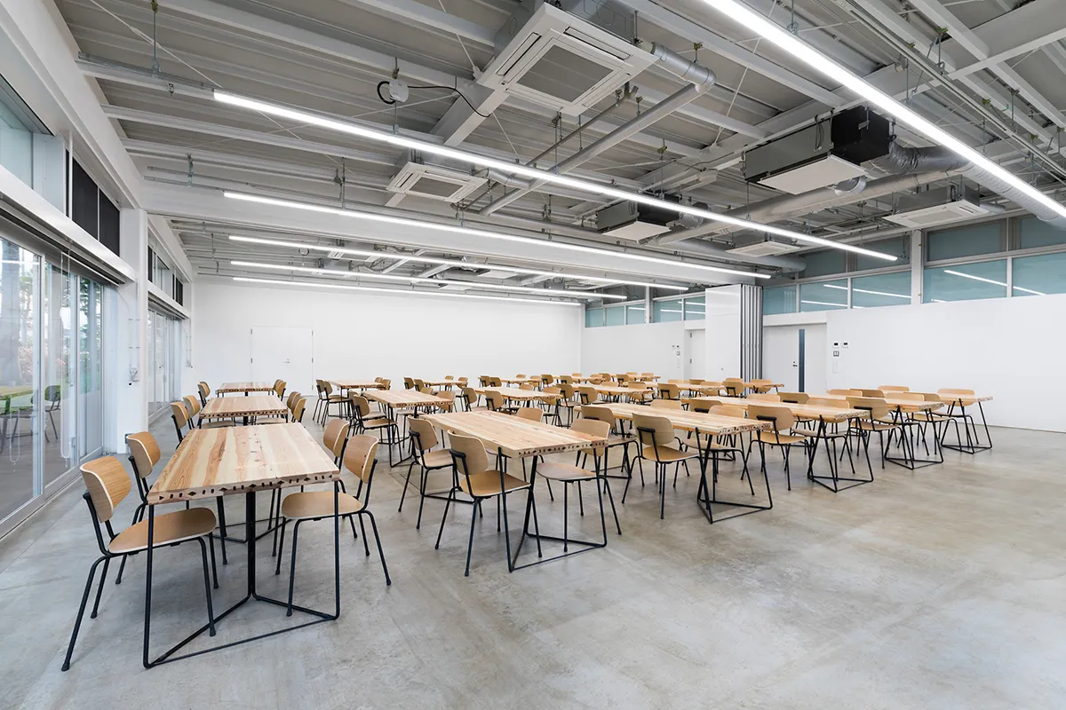 小平市|武蔵野美術大学 鷹の台キャンパス|建物内部