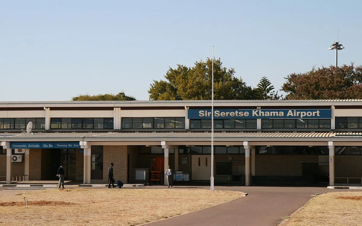 Sir Seretse Khama International Airport. Source: Photo by Mirko Raner / Wikipedia.