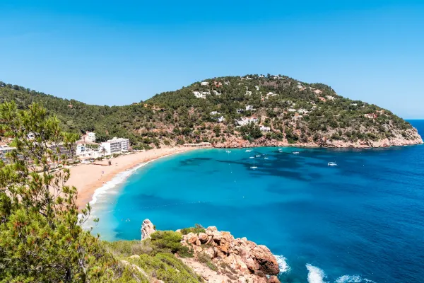 Coastline of Ibiza. Source: Photo by Michael Tomlinson on Unsplash