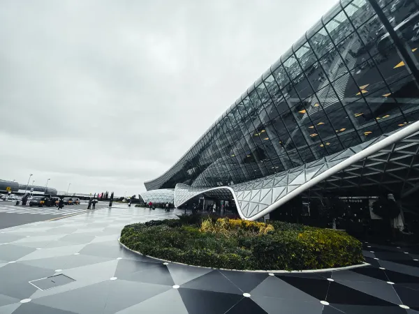 Heydar Aliyev International Airport, Baku. Source: Photo by Alexander Popovkin on Unsplash