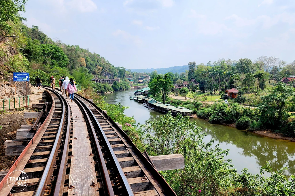 ธรรมชาติสองข้างทางของทางรถไฟสายมรณะ - จ.กาญจนบุรี (ที่มา: mgronline)