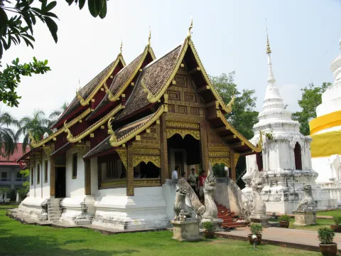 วิหารพระสิงห์ - เชียงใหม่ (แหล่งที่มาของภาพ: seaarts)