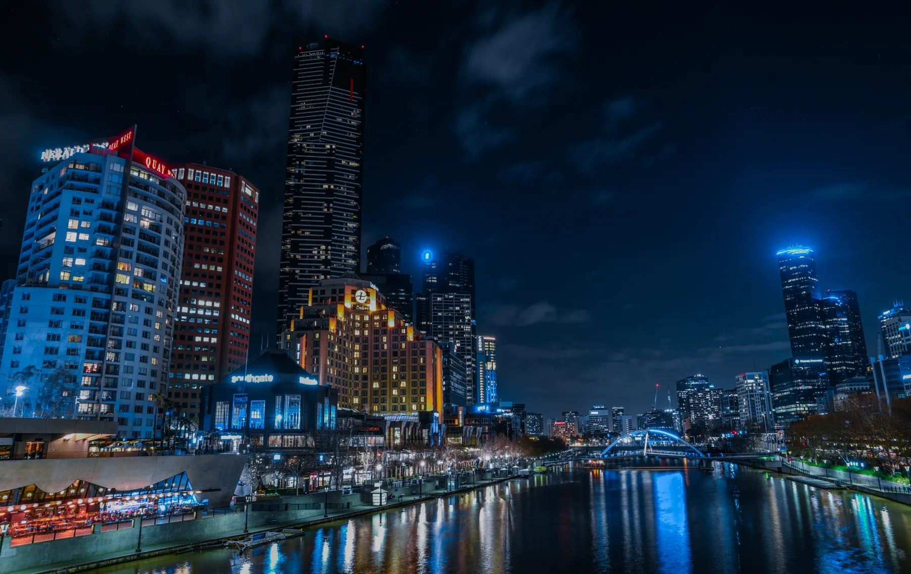 Melbourne at night, Source: Photo by Alexis on Unsplash