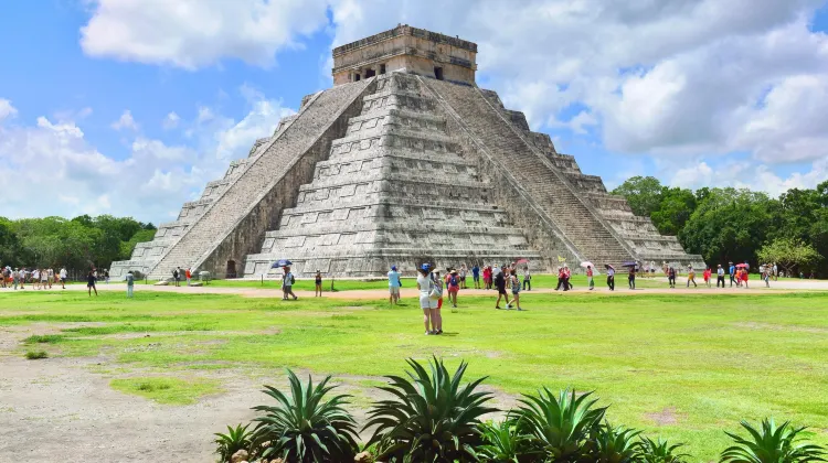 The ancient city of Chichen Itza