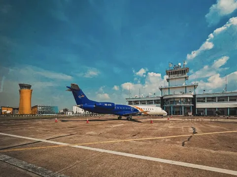 N'Djili International Airport. Source: Photo by ByaduniaEspoir/Wikipedia