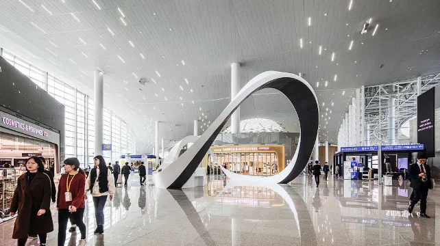 Incheon International Airport, Seoul. Source: Photo by Gensler/Google Maps