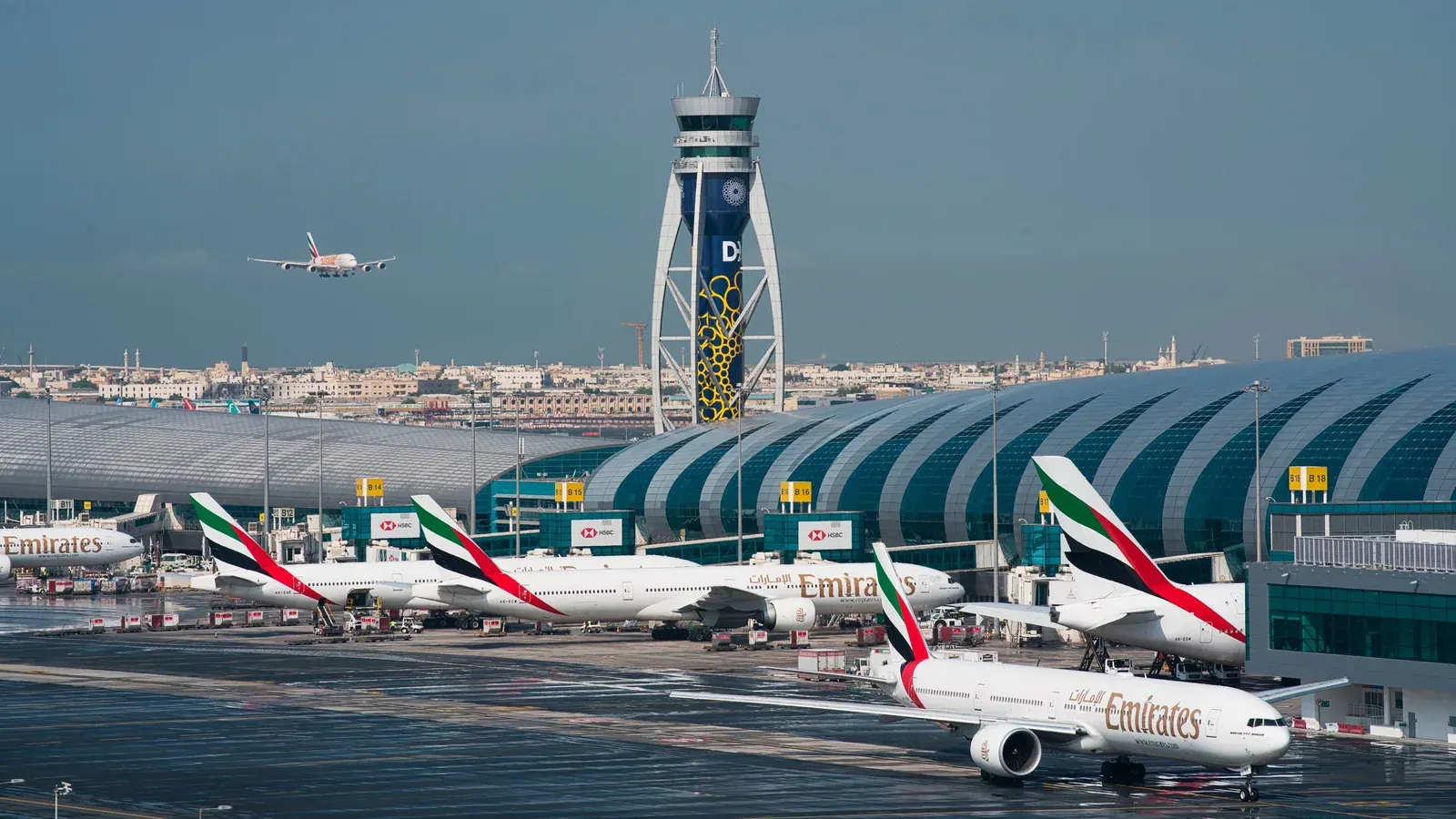 Dubai International Airport. Source: Photo by Jon Gambrell/AP Photo