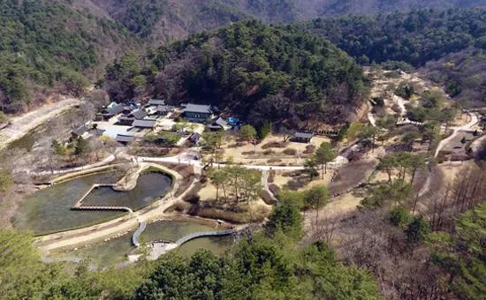 홍천 수타사와 생태숲의 전경 (출처: 홍천군)