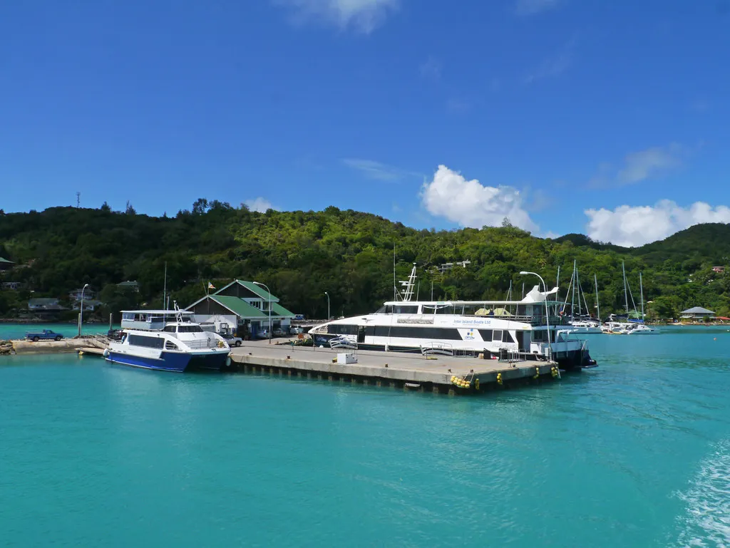 Baie Sainte Anne Village's jetty, Praslin Island. Source: Photo by Niall Corbet / Flickr.