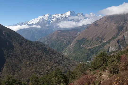View of Mount Everest from Solukhumbu. Source: Wikipedia