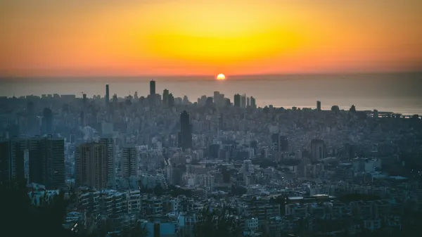 Sunset in Beirut, Source: Photo by Sara Calado on Unsplash