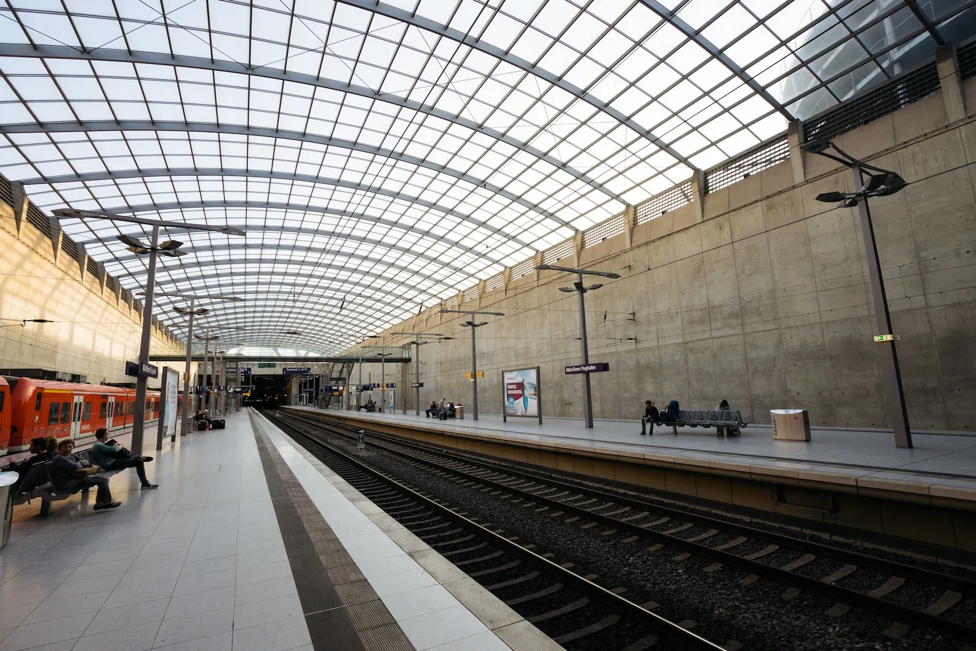 Cologne Bonn Airport Metro Station, Source: Photo by Markus Winkler on Unsplash