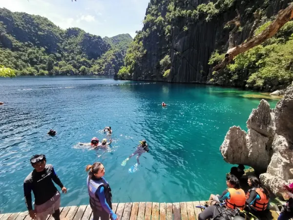 Kayangan Lake, adjacent to Busuanga Island