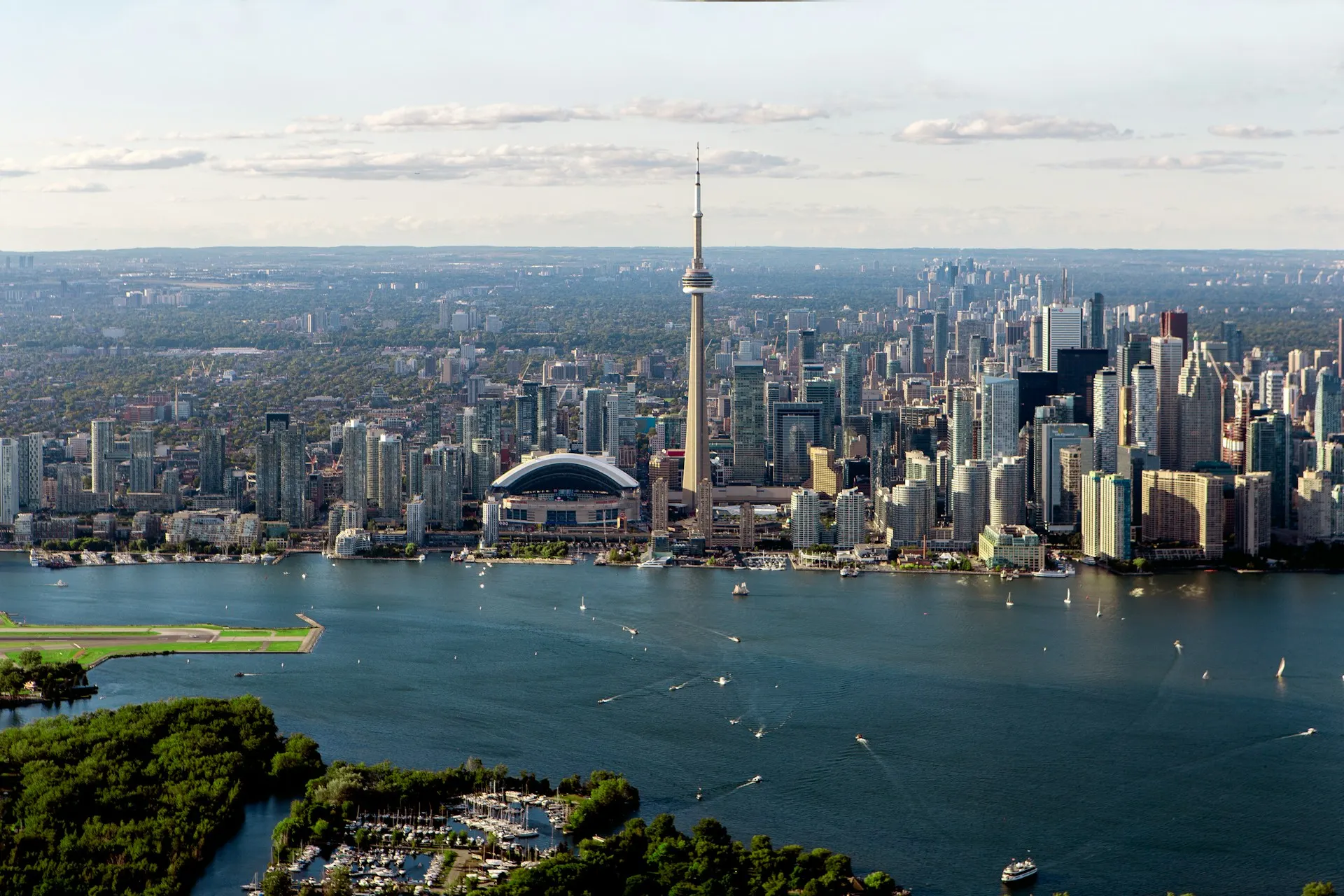 Aerial view of Toronto. Source: Photo by Marcin Skaliji on Unsplash