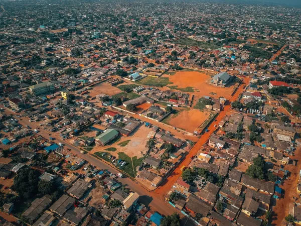 Aerial view of Accra, Source: Photo by Virgyl Sowah on Unsplash