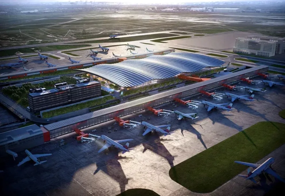 台北101大樓最近的桃園國際機場