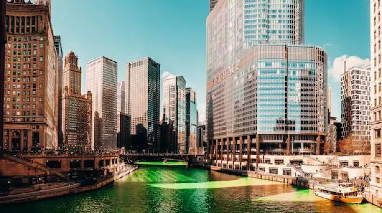 Dyeing of the River and the St. Patrick's Day Parade