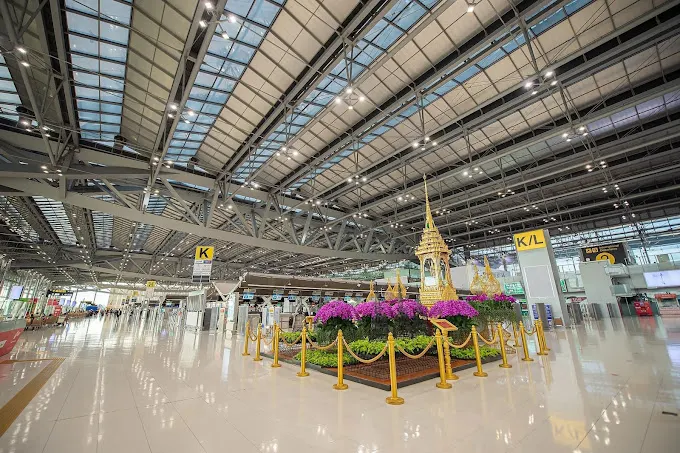 Suvarnabhumi International Airport, Bangkok. Source: Pannthat