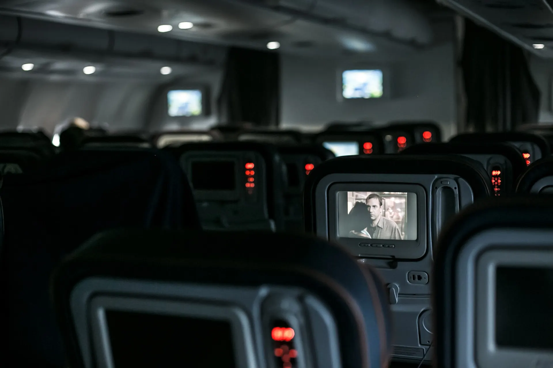 Inside the airplane, Source: Photo by Alev Takil on Unsplash