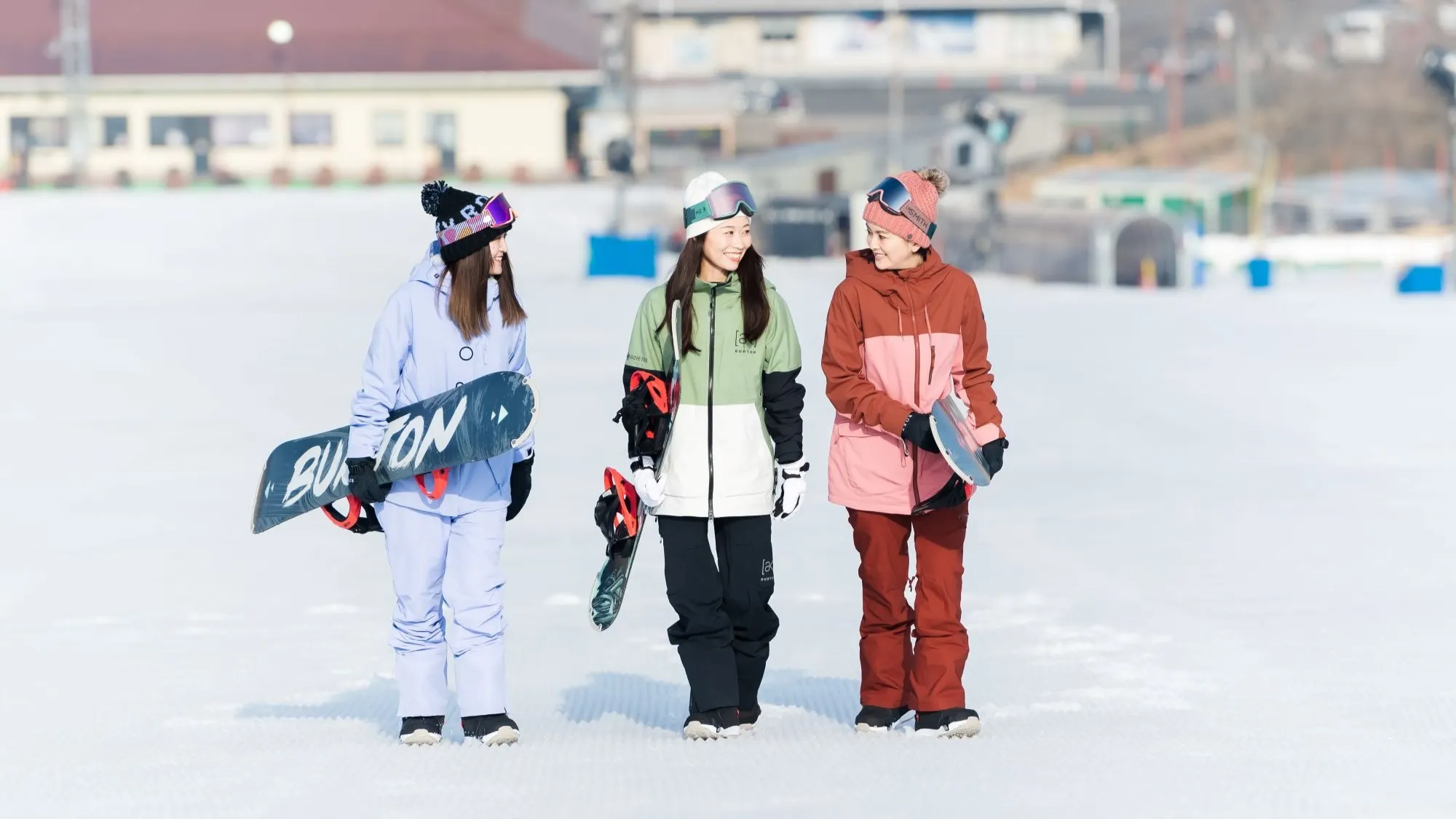 九重森林公園滑雪場一隅