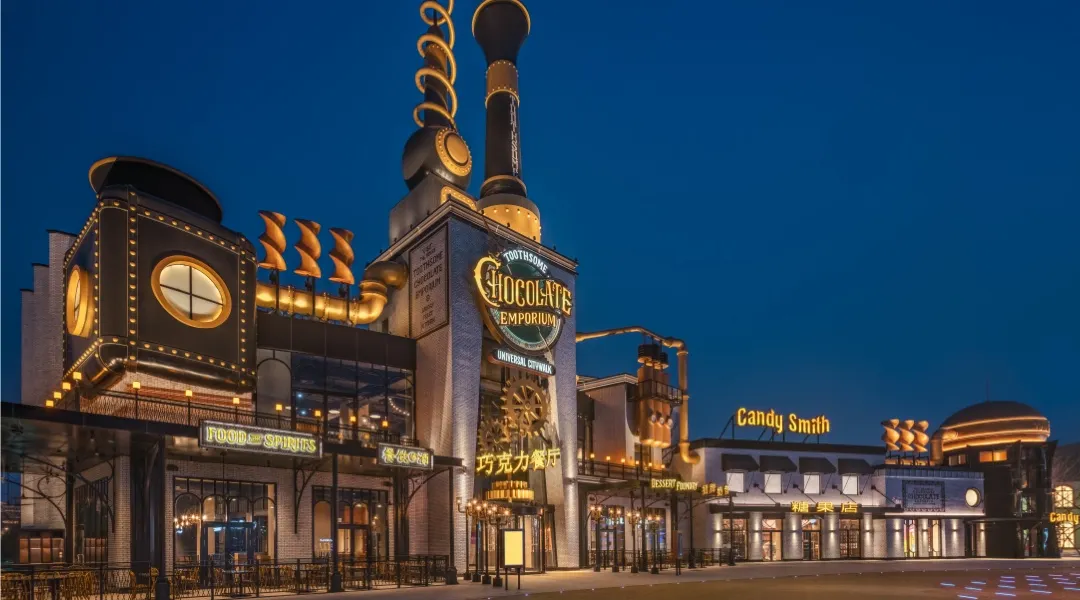 ยูนิเวอร์แซลซิตี้วอล์ค - ปักกิ่ง ประเทศจีน (แหล่งที่มาของภาพ: universalbeijingresort)