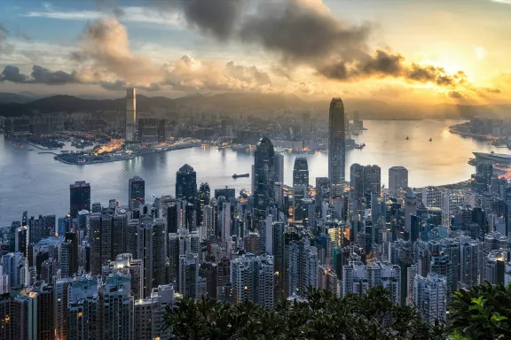 View from the Peak, Hong Kong. Source: Photo by Ryan Mac on Unsplash