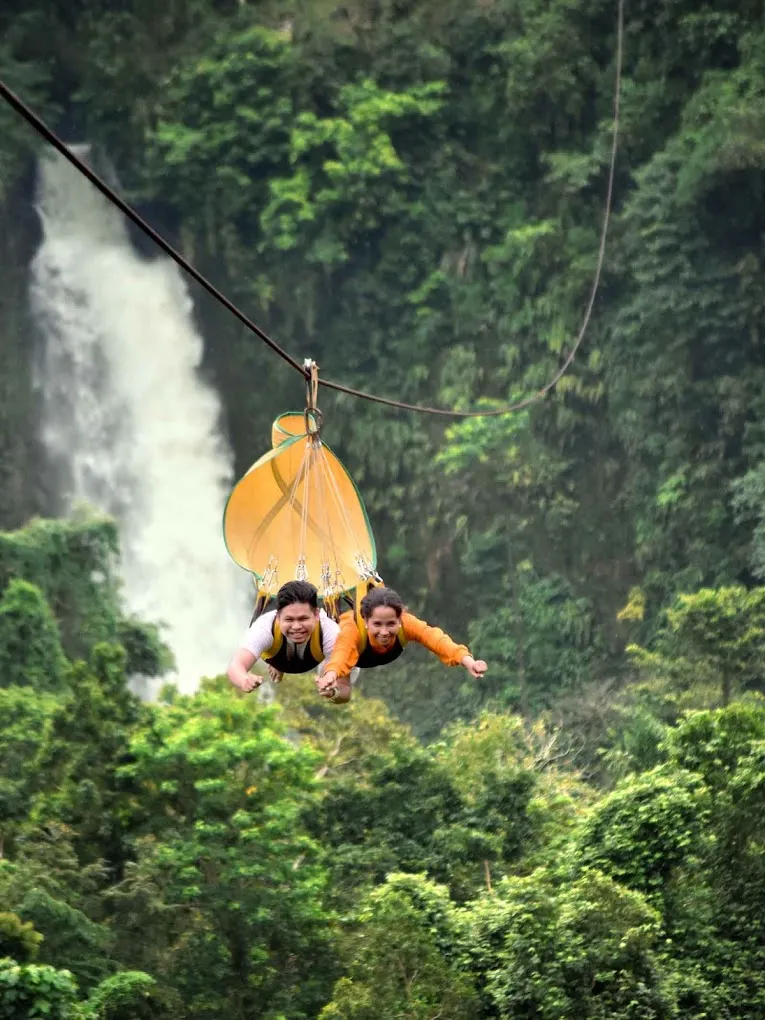 Seven Falls and Zipline, Lake Sebu