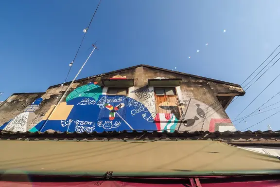 Street Art สวรรคโลก อำเภอ สวรรคโลก (แหล่งที่มาของภาพ: Deaw' Danai Sup'/Wongnai)