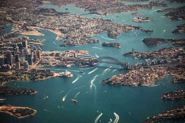 Aerial view of Sydney, Source: Photo by Jamie Davies on Unsplash