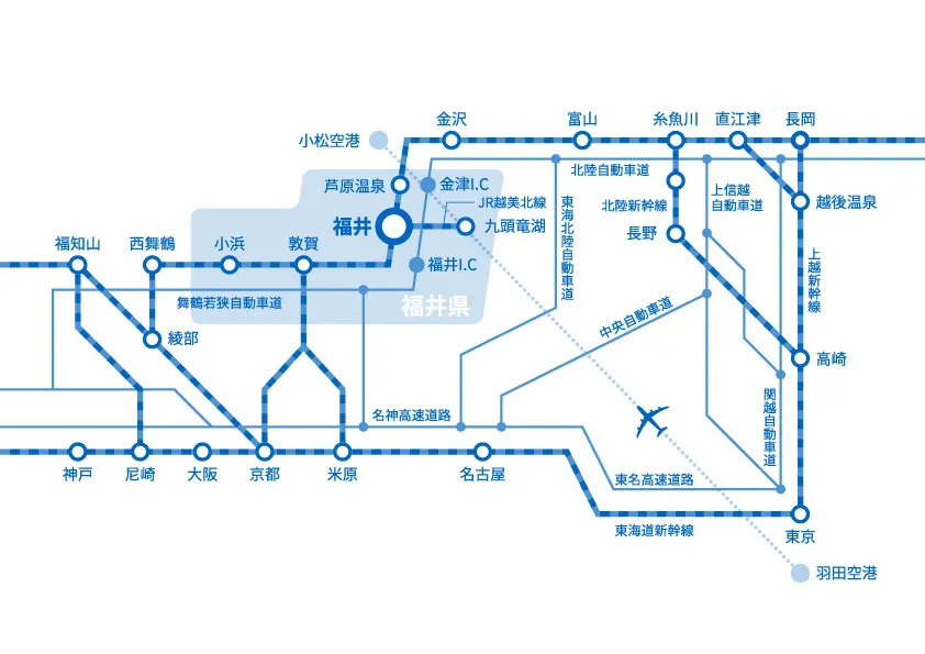 福井｜福井工業大学｜アクセスマップ