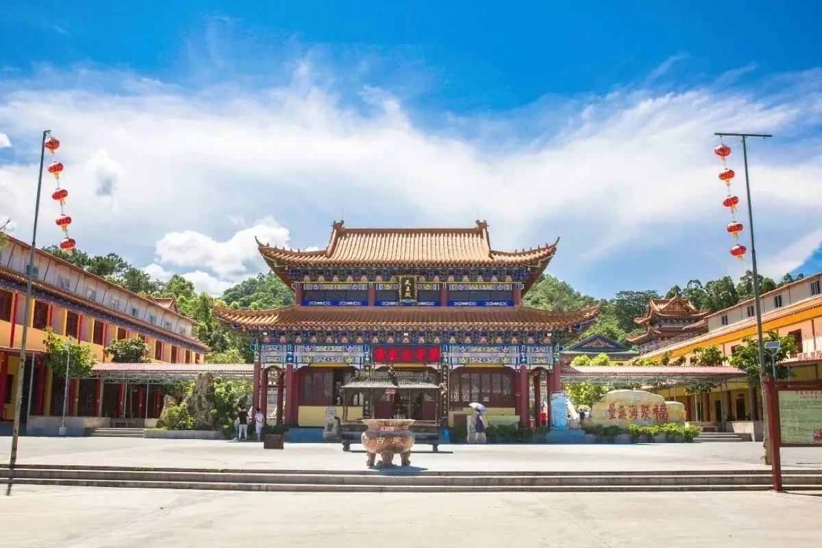 中國廣東惠州霞涌的清泉古寺