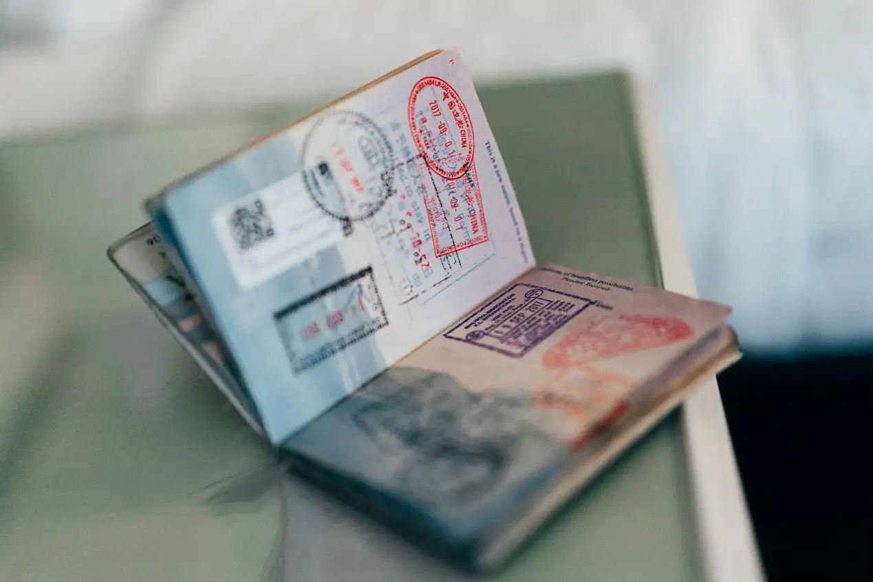 Passport for travel 