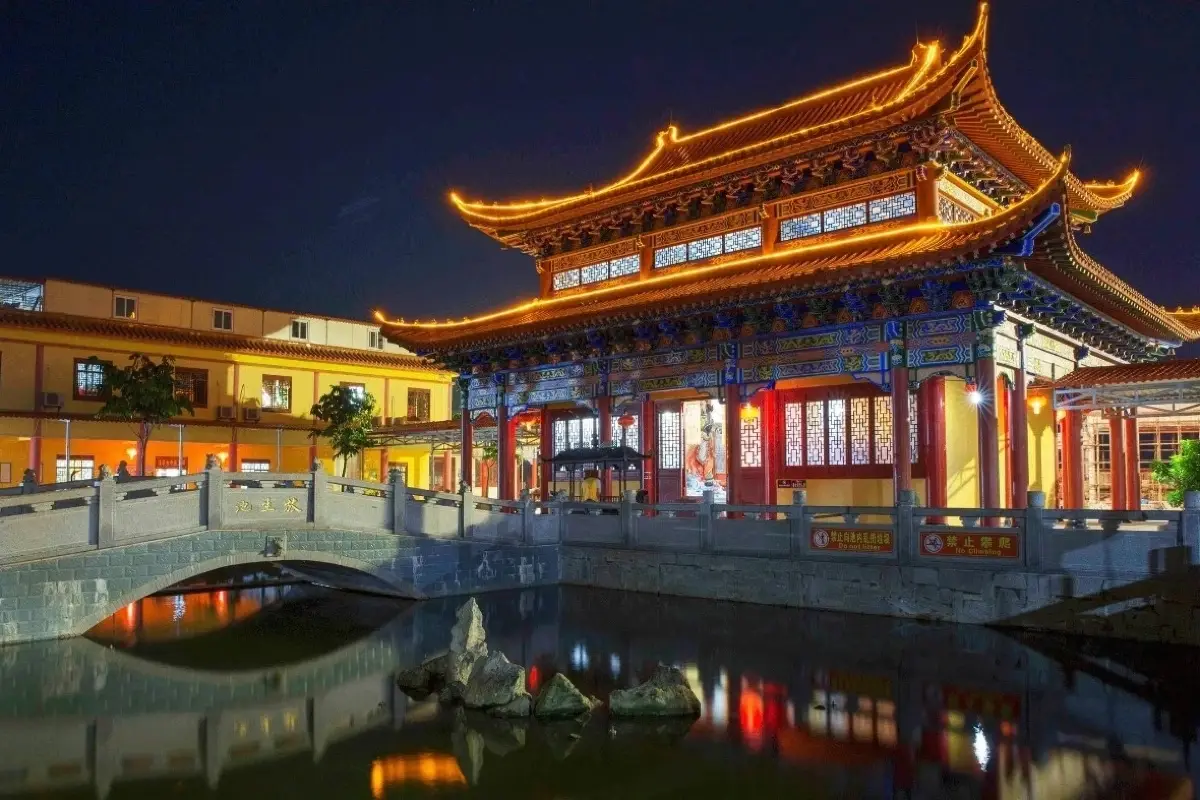 中國廣東惠州霞涌的清泉古寺