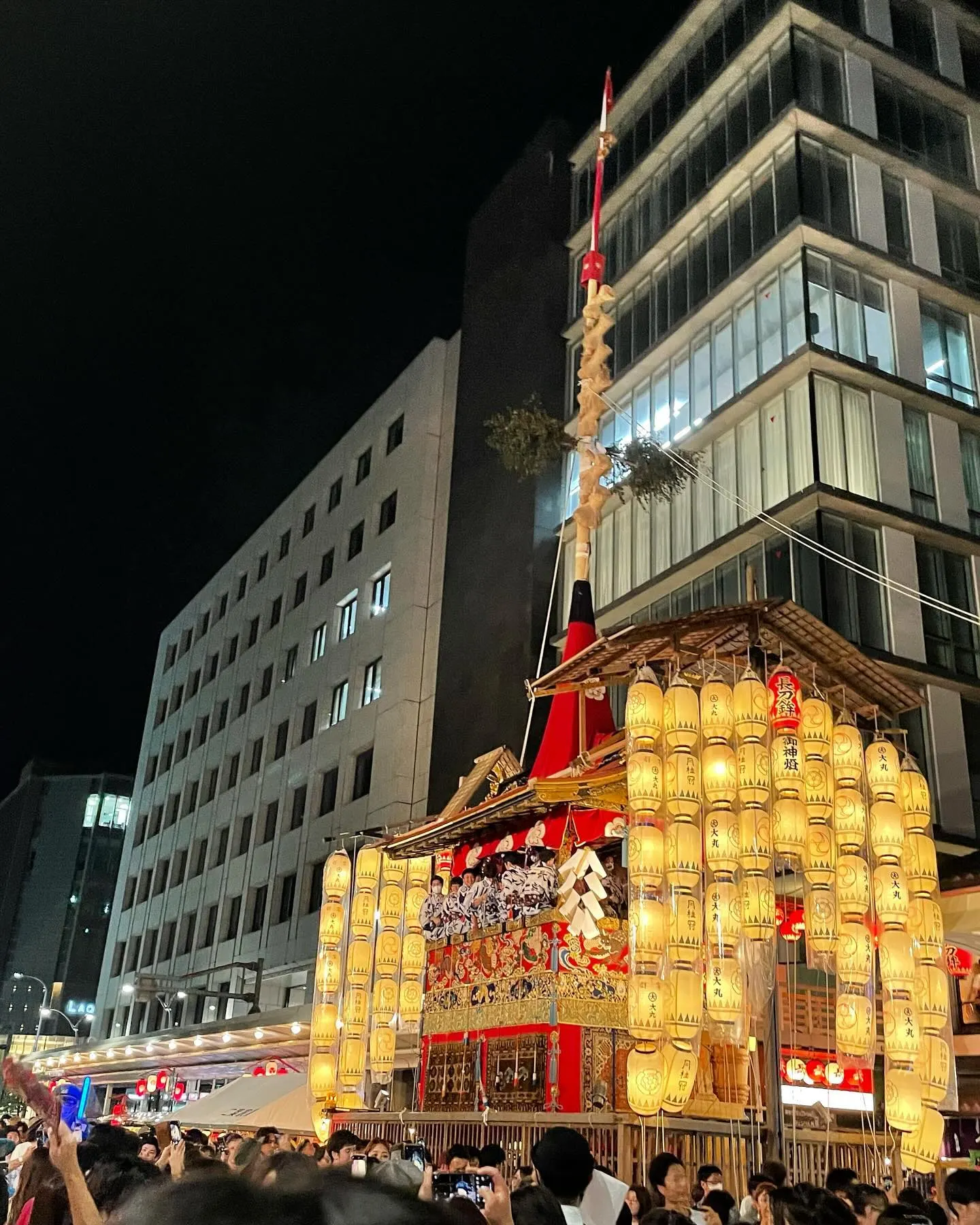 日本京都四條河原町祇園祭