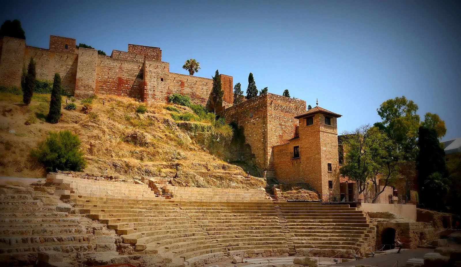 The Alcazaba , Malaga. Source: Photo by Picasa / Flickr.