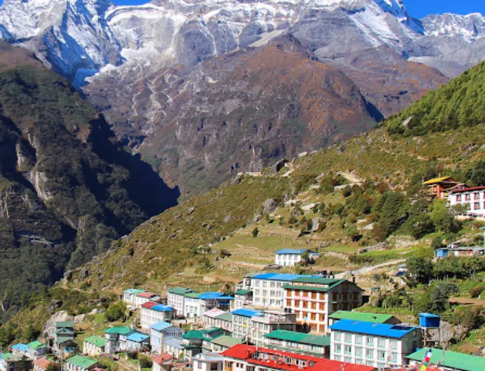 Residential area of Solukhumbu. Source: Google Maps@Jim Earlam